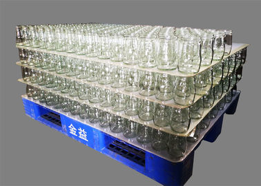 Пусковые площадки слоя Эко дружелюбные пластиковые на паллетах для транспорта стеклянных бутылок