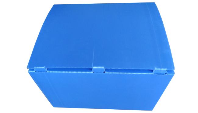 Многоразовые и Recyclable рифленые пластиковые коробки с крышкой замка собственной личности