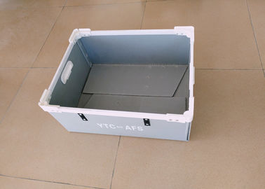 Китай Складные рифленые пластиковые коробки с пластиковыми или алюминиевыми рамками поставщик